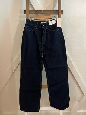 Abercrombie & Fitch High-rise loose fit petite jeans